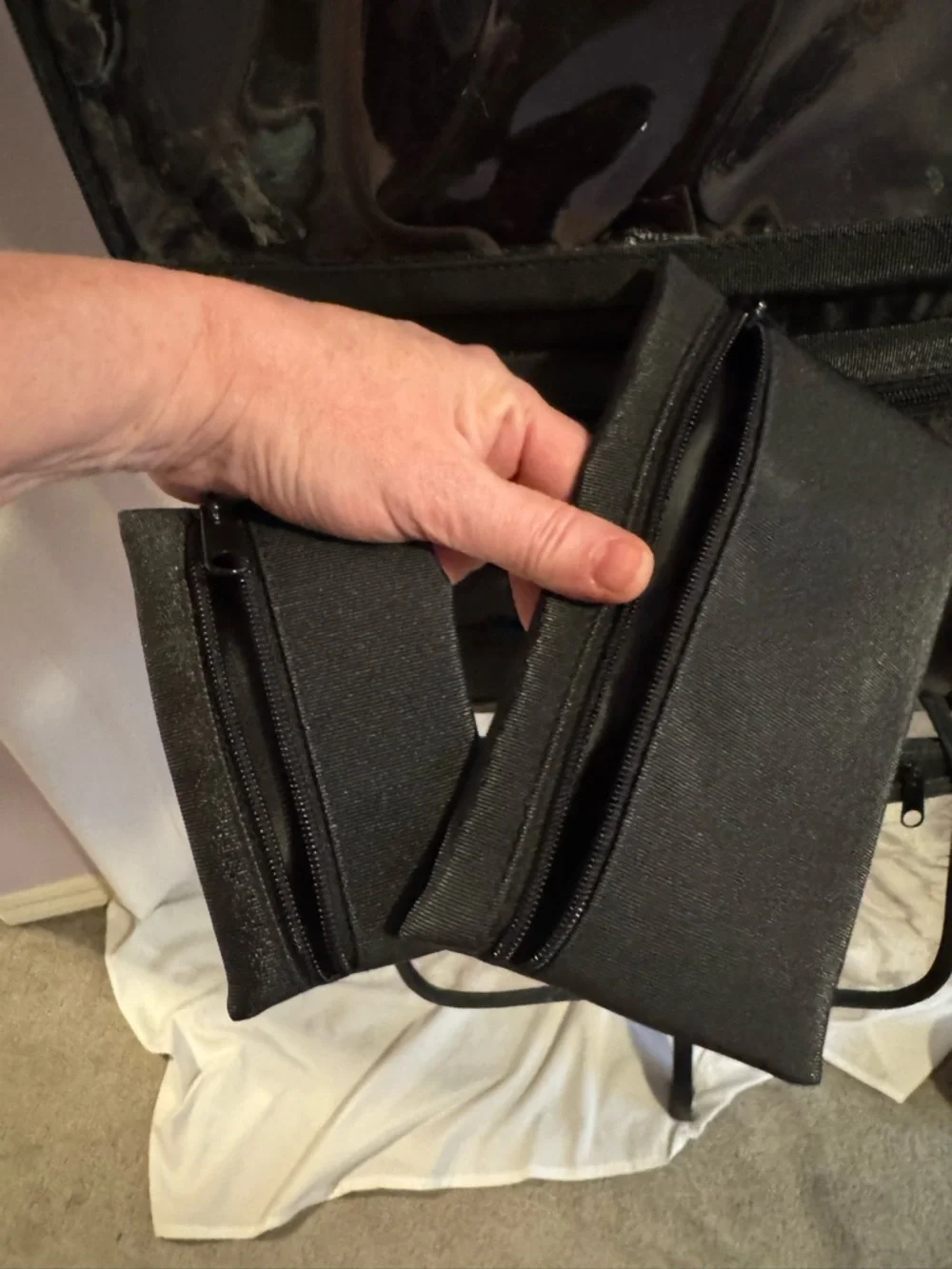 Crossbody large Travel Bag Toiletries
